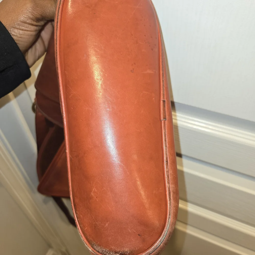 Coach Brown Leather Crossbody Bag - Picture 9 of 9